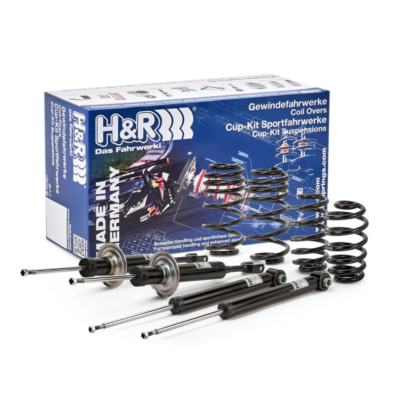 Image of Suspension kit, coil springs / shock absorbers H&R 31042-2