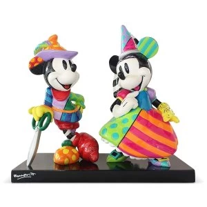 Image of Mickey and Minnie Mouse NLE 3000 Disney Britto Figurine