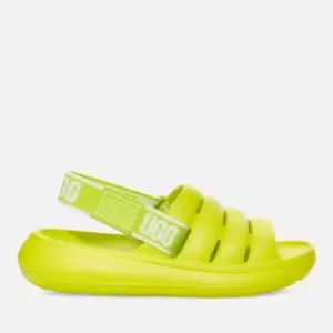 image of UGG Womens Sport Yeah Eva Sandals - Key Lime - UK 3