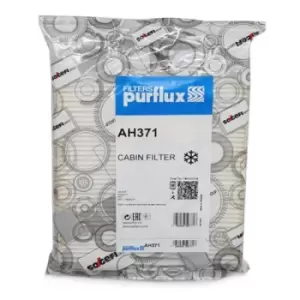 Image of PURFLUX Pollen filter Pollen Filter AH371 Filter, interior air,Cabin filter FIAT,CHRYSLER,LANCIA,500 (312),500 C (312),Panda Schragheck (312_, 319_)