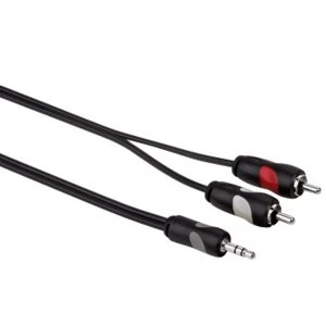 image of Thomson Audio Cable, 2 RCA plugs - 3.5mm stereo jack plug, 2.0 m