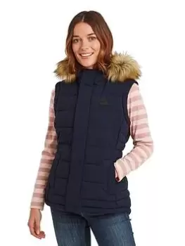 TOG24 Cowling Polyfill Gilet, Navy, Size 16, Women