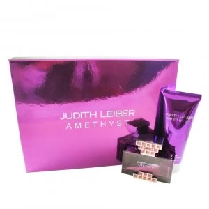 Image of Judith Leiber Amethyst Gift Set 3 x 10ml Eau de Parfum + 10ml Eau de Parfum