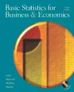 Image of basic statistics for business and economics with student cd rom