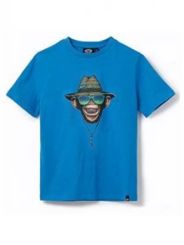 image of Animal Boys Hang Loose Short Sleeve T-Shirt - Blue