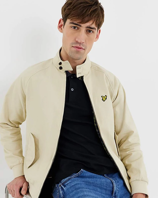 Image of Lyle & Scott Lyle & Scott Harrington Jacket Wheat - Lyle & Scott - Size: L Wheat Male L LC04102