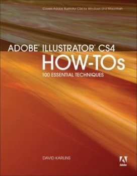 Image of Adobe Illustrator Cs4 How-Tos by David Karlins Paperback