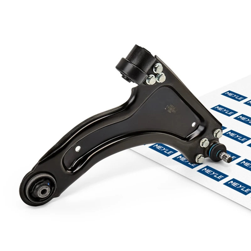 Image of MEYLE 616 050 0011 Suspension arm Control Arm, Sheet Steel, Original Quality, Lower, with rubber mount Sheet Steel Track Control Arm (273)