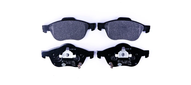 Image of HELLA Brake pad set HELLA 8DB 355 011-041
