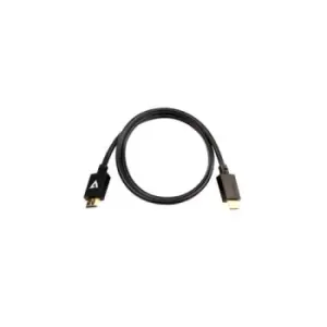 image of Black Video Cable HDMI1M 3.3FT CA06367