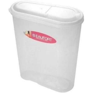 image of Beaufort Food Container Cereal /Dry Food 3L Clear