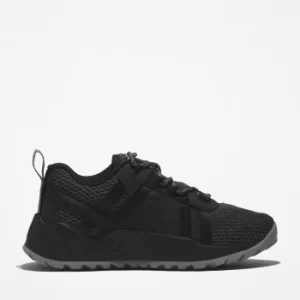 Image of Timberland Greenstride Solar Wave Lt Trainer For Youth In Black Kids, Size 1.5