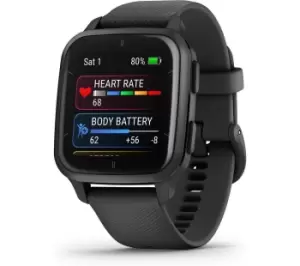 Image of Garmin Venu Sq 2 Music - Black & Slate, Black