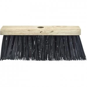 image of Faithfull Blue PVC Flat Broom Head 13"