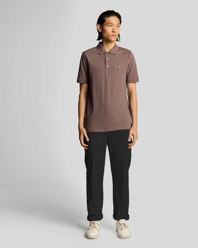 Image of Lyle & Scott Mens Regular Fit Cargo Pocket Trouser in Jet Black