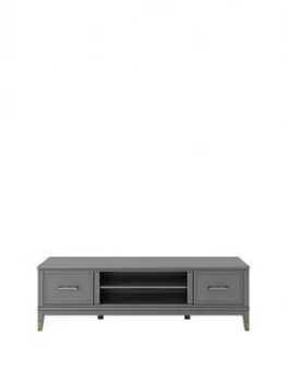 image of Cosmoliving Westerleigh TV Stand - Graphite Grey - Fits Up To 65 Inch