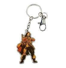 image of Star Wars Keychain Baze Malbus Metal Rogue One