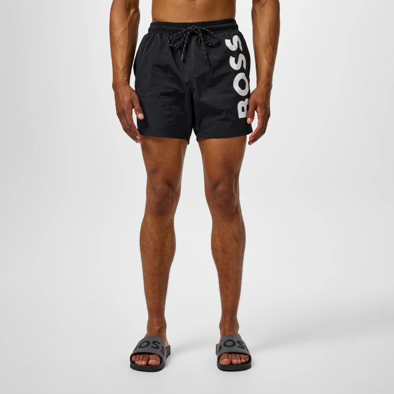 Image of Boss Octopus Swim Shorts - Black L