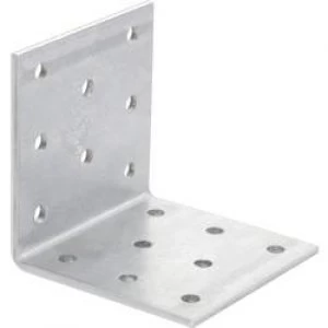 image of TOOLCRAFT Perforated plate angle 60 x 60 x 60 mm 60 mm Steel