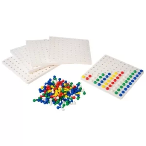 image of Invicta 147759 Peg Boards with Pegs Set of 5