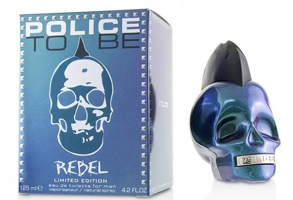 image of Police To Be Rebel Petrol Eau de Toilette For Him 125ml