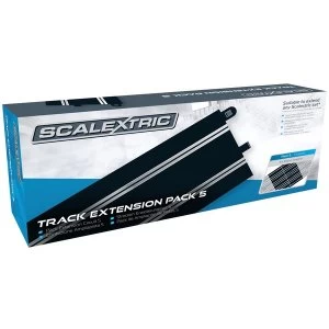 Image of Standard Straights (Set Of 8) Scalextric Track Extension Pack 5