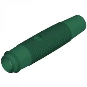 image of SKS Hirschmann KUN 30 Jack socket Socket, straight Pin diameter: 4mm Green