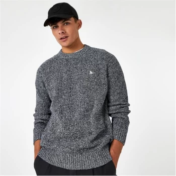 image of Jack Wills Twist Jumper - Navy