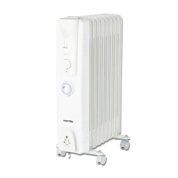 image of Large 2000W Oil Filled Radiator White