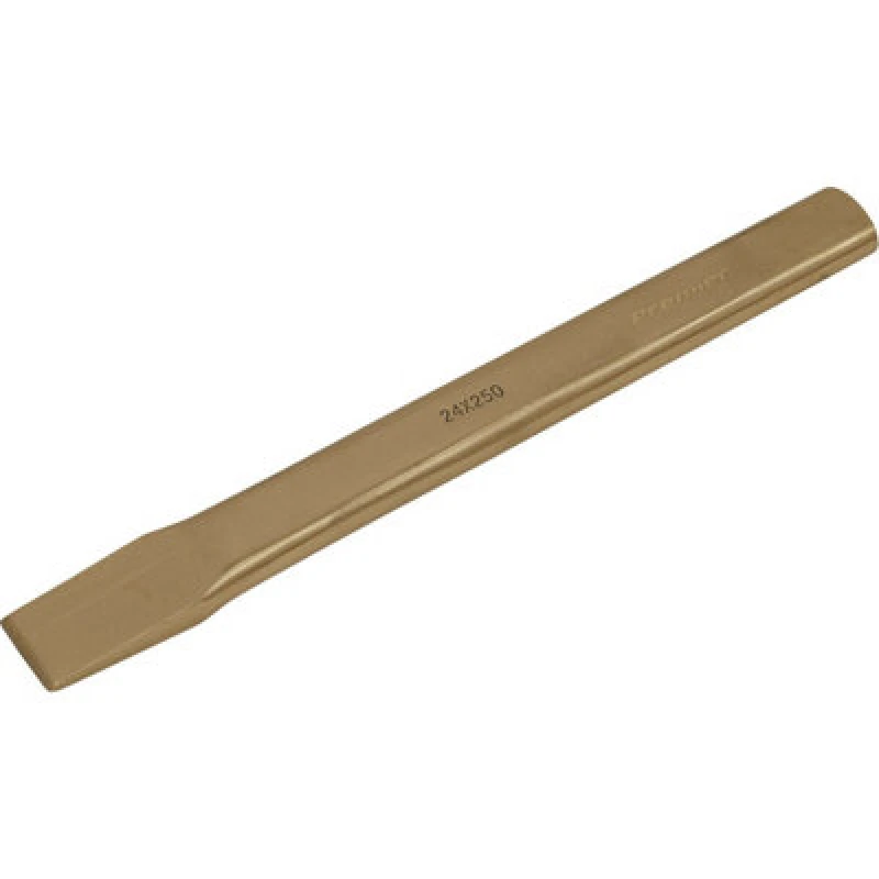 Image of Loops Non Sparking Flat Chisel - 24mm x 250mm - Precision Cast - Beryllium Copper Copper
