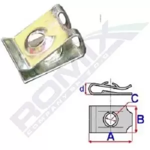 Image of ROMIX Nut A82007 07129904144