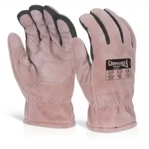 Image of Beeswift Glovezilla Thermal Leather Glove Brown XL Pair GZ50BRXL
