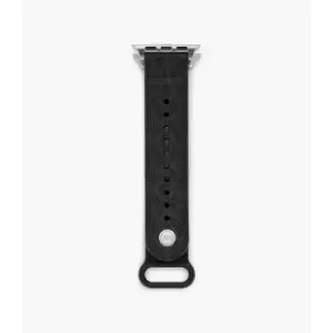 Image of Michael Kors Womens Rubber 38Mm/40Mm/41Mm Band For Apple Watch - Black