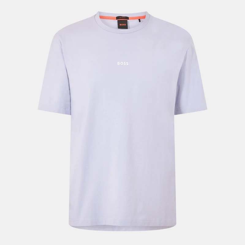 Image of Boss Mens Oversized T-Shirt Open Purple 549 male XS