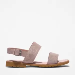 Image of Timberland Chicago Riverside Sandal For Her In Pink Light Pink, Size 3.5
