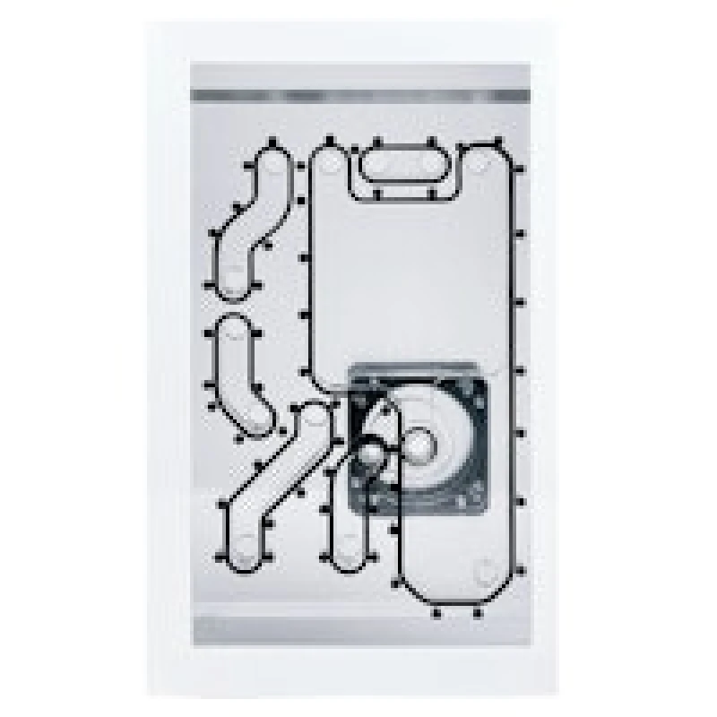 Image of Stealkey Customs Lian Li O11D Mini Front MK2 D5 Distroplate -...