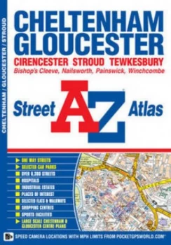 Image of Cheltenham and Gloucester Street Atlas by Geographers A-Z Map Company Paperback