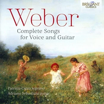 image of Patrizia Cigna - Weber: Complete Songs for Voice and Guitar CD