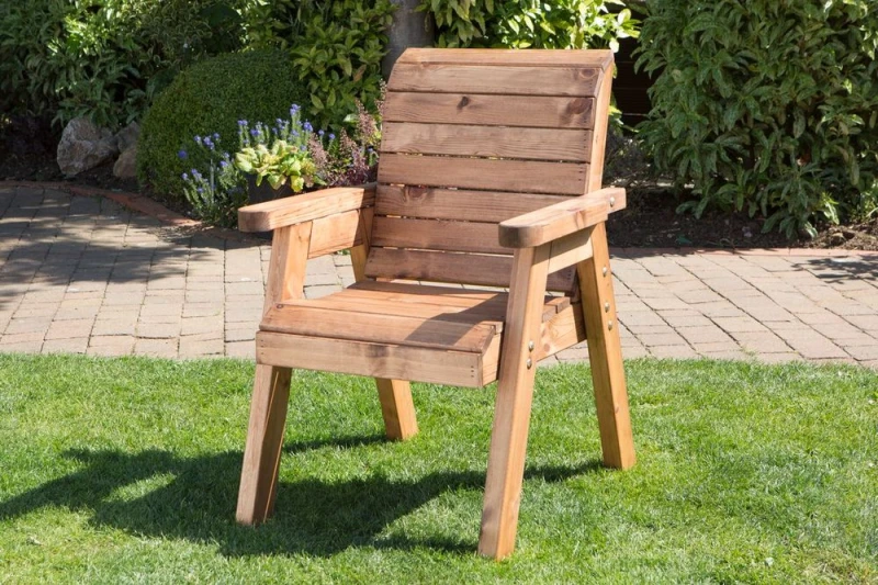 Image of Charles Taylor Trading Charles Taylor Traditional Chair Boxed Brown