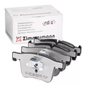 Image of ZIMMERMANN Brake pad set rd:z 25199.995.1 Brake pads,Brake pad set, disc brake BMW,1 Schragheck (F20),3 Touring (F31),3 Limousine (F30, F80),X3 (F25)