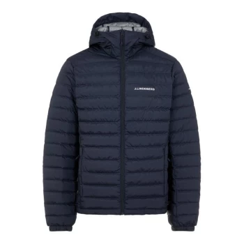 image of J Lindeberg J Thermal Hooded Jacket Mens - Blue