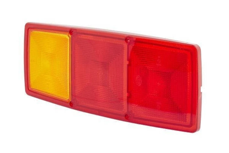 Image of HELLA 9EL 147 747-001 Lens, combination rearlight without bulb holder, with bolts/screws, Right Lens,combination rearlight (93)