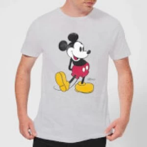 Disney Mickey Mouse Classic Kick T-Shirt - Grey - S