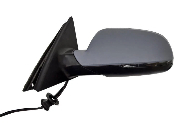 Image of PRASCO AD0257316 Wing mirror Left, Electric, Aspherical, primed Outside Mirror (50)