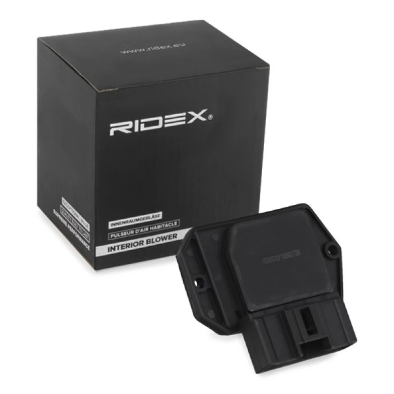 Image of RIDEX Blower motor resistor RIDEX 2975R0164