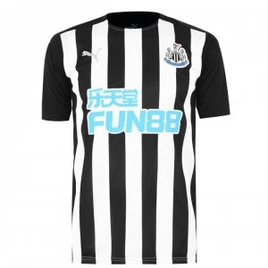 image of Puma Newcastle United Home Shirt 2020 2021 - Black/White