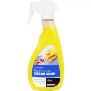 image of Barrettine Sugar Soap Cleaner Spray, 500ml Yellow