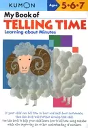Image of my book of telling time learning about minutes
