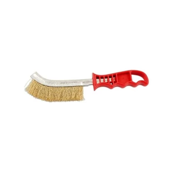 Image of Brass Wire Scratch Brush - Pack Of 4 - 32124 - Abracs