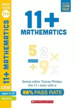 Image of 11+ Mathematics Practice and Assessment for the CEM Test Ages 09-10 - Tracey Phelps - Paperback - Used